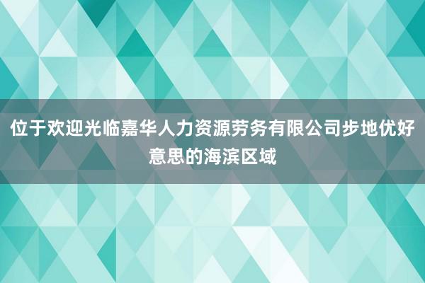 位于欢迎光临嘉华人力资源劳务有限公司步地优好意思的海滨区域